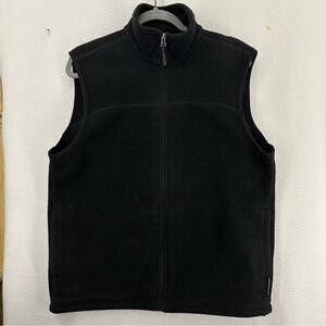 Timberland Fleece‎ Vest Womens Medium Black